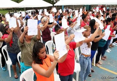 (+Video) Gobierno de Nicaragua entrega beneficio de convivencia familiar a madrecitas en su día