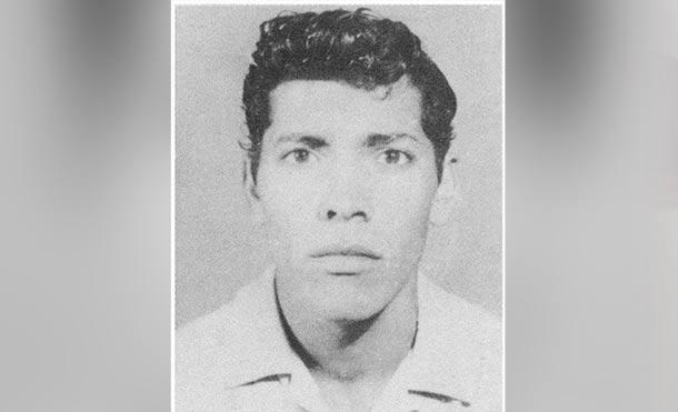 Igor Úbeda militante del FSLN, caído en combate un 15 de mayo de 1970.