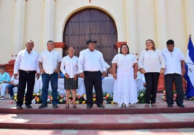 Alcalde de León juramenta a terna triunfadora tras ganar las elecciones de Sutiaba