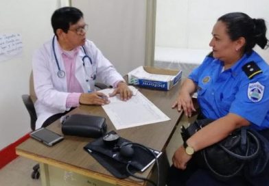 Madres Policías reciben atención especializada en el Hospital Escuela Cesar Amador Molina