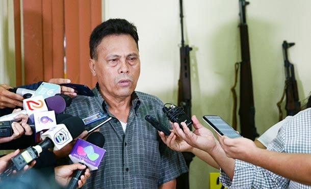 Policía Nacional incauta armas de guerra en establecimiento del señor Alejandro Tünnermann