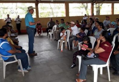 Chontales: Sistema de Producción sostiene encuentro con productores de Muhan