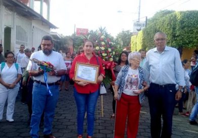 Nindirí rinde honores a la compañera Martha Lucia Corea, héroe y mártir de la Revolución Sandinista