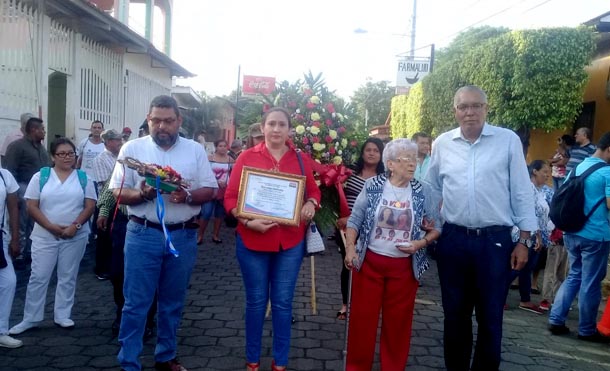 Nindirí rinde honores a la compañera Martha Lucia Corea, héroe y mártir de la Revolución Sandinista