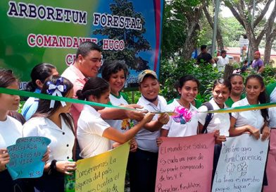 Inauguran nuevo arboretum forestal en el municipio de San Dionisio, Matagalpa