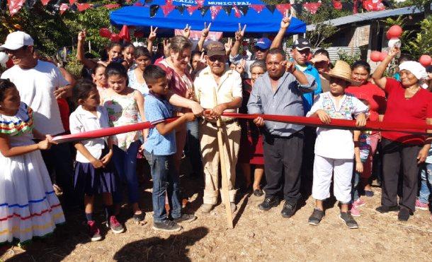 Jinotega: Alcaldía inaugura mantenimiento de caminos rural