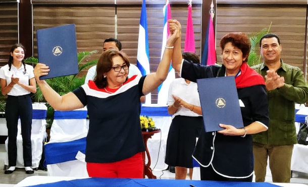Cuba y Nicaragua firman convenio de cooperación en temas educativo