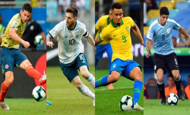 Definidos los cuartos de final de la Copa América 2019