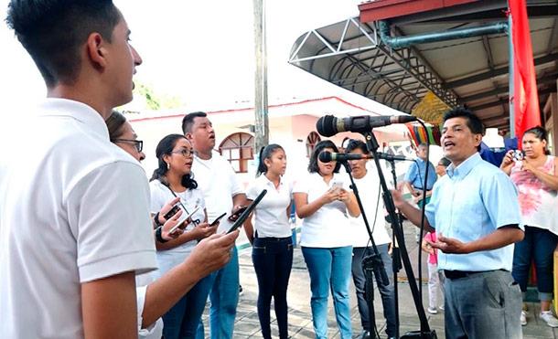 Coro Municipal presente en las verbenas del Mercado de Artesanías de Masaya