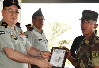 Ejército de Nicaragua informa sobre graduación de especialistas en desminado humanitario