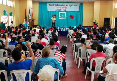 ANDEN celebra el día del maestro en el departamento de Chinandega