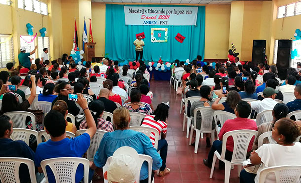 ANDEN celebra el día del maestro en el departamento de Chinandega