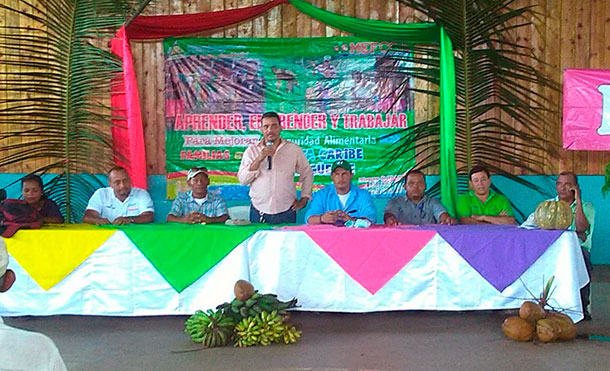 Gobierno Sandinista realiza encuentro con productores agropecuarios en Waspam
