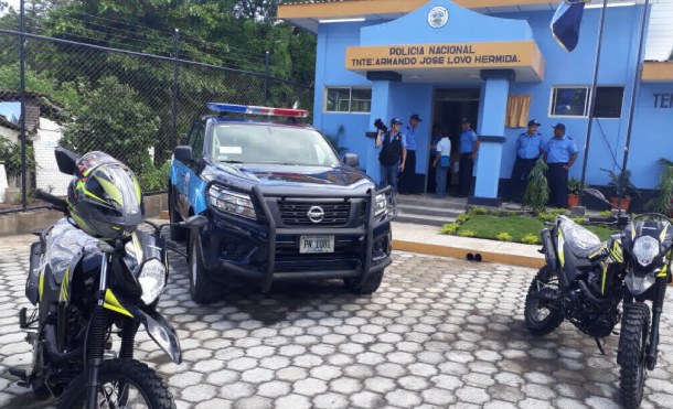 Inauguran estación policial en Moyogalpa, Isla de Ometepe