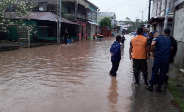 Fuerza Naval participó en reunión con autoridades locales de Bluefields para evaluar daños por lluvias