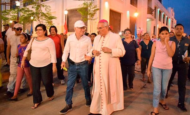 León: Gobierno Sandinista inaugura embellecimiento de la Avenida 23 de Julio y calle Rubén Darío