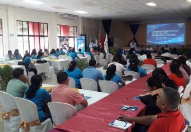 Docentes de educación técnica participan en el V Congreso Departamental en Juigalpa