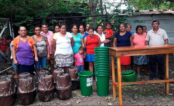 Proyecto NICAVIDA entrega recursos para mejorar la calidad de vida de las familias en las comunidades de El  Viejo - Chinandega