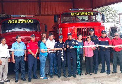 Inauguran nueva estación de bomberos en El Tuma La Dalia