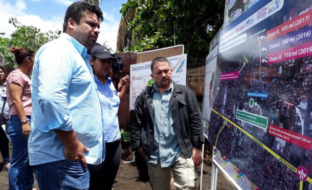Avanzan obras de drenaje pluvial en el barrio Domitila Lugo