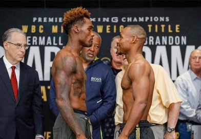 Jermall Charlo y Brandon Adams logran superar la báscula sin problemas durante el pesaje