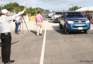 Inauguran puentes Saratoga y Los Brasiles