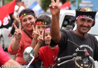 Todos en familia al repliegue táctico a Masaya este 6 de julio