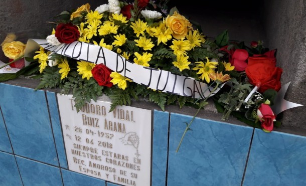 Militancia sandinista de Chontales rinde homenaje al héroe de la paz Teodoro Ruiz