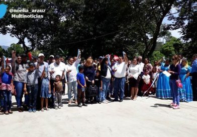 MTI inaugura caja puente Los Higüeros en Jalapa, Nueva Segovia