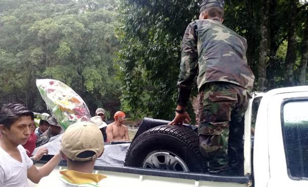 Ejército de Nicaragua informa sobre la búsqueda y hallazgo de dos cuerpos sin vida