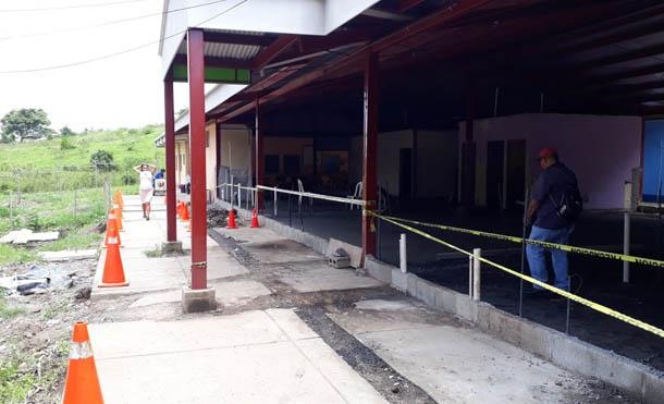 Avanza remodelación del Centro de Salud Familiar “Denis Gutiérrez” en Río Blanco, Matagalpa