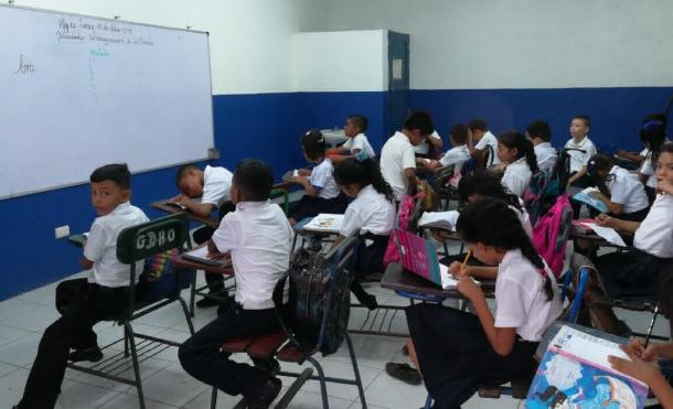Chinandega: Inicia el II semestre de clases, con la reinauguración de la escuela San Agustín
