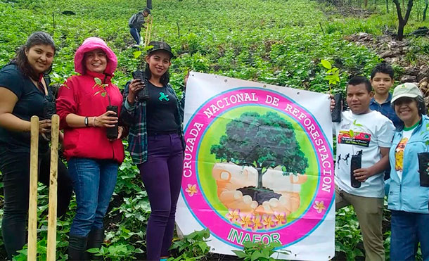 Matagalpa realizó jornada de reforestación en saludo al 40 aniversario de la revolución