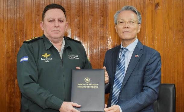 Ejército de Nicaragua recibió donación de la República de China (Taiwán)