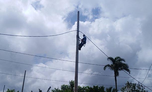 Zona Nueve de Nueva Guinea contará con servicio de energía eléctrica