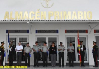 Ejército de Nicaragua inaugura obras de infraestructuras en el Hospital Militar