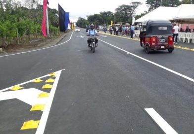 MTI inaugura ampliación y mejoramiento del tramo de carretera Nejapa - El Crucero - Diriamba