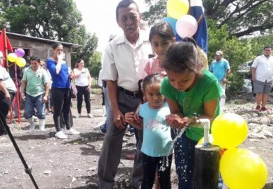 Chontales: Familias de San Patricio inauguran proyecto de agua potable