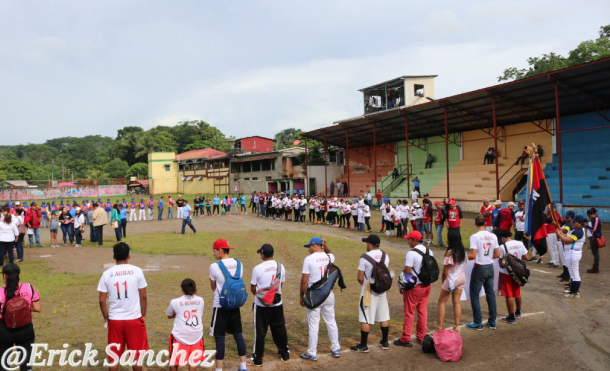 Realizan copa de sóftbol en saludos al 40aniversario de la Revolución Sandinista en Siuna