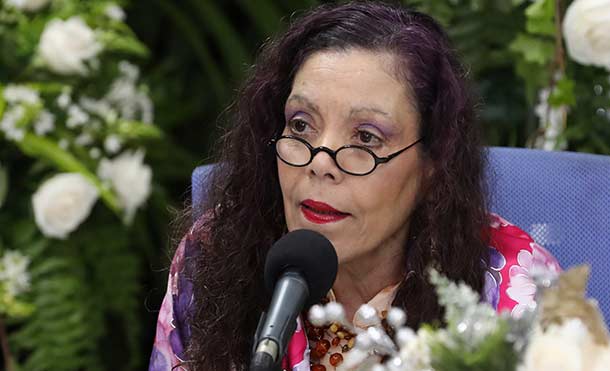 Vicepresidente Rosario Murillo / Foto: CCC.