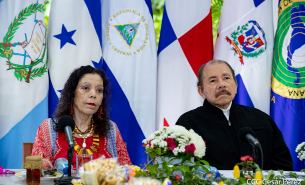 Foto CCC César Pérez: Mensaje del Presidente-Comandante Daniel en la Clausura de Conferencia Regional del Parlamento Centroamericano sobre Reactivación de la Región en la Era Post-COVID