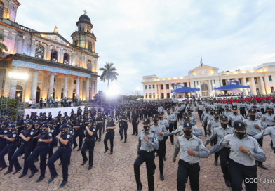 Foto CCC Jairo Cajina: Acto del 41 Aniversario Ministerio de Gobernación