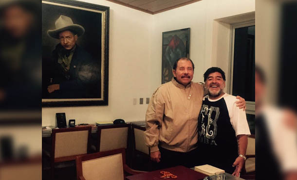 Foto El 19 Digital // Nicaragua envía mensaje a Diego Armando Maradona en ocasión de su cumpleaños