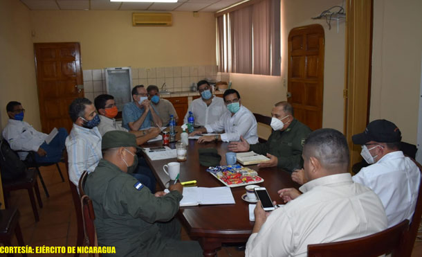 Foto Cortesía: La reunión fue con el objetivo de puntualizar el Plan de Protección y Seguridad a la Zafra de la Caña de Azúcar ciclo 2020 - 2021.