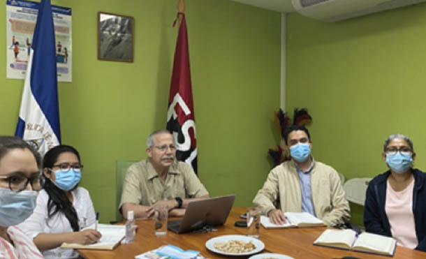 Foto MINSA // por Nicaragua participó el Doctor Carlos Sáenz, Doctora Jazmina Umaña, y el Equipo de Regulación Sanitaria