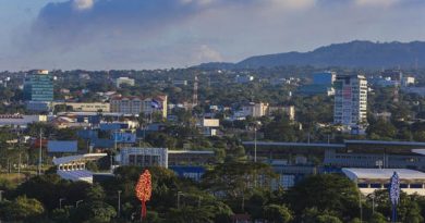 Vista panorámica de la ciudad de Managua, Nicaragua