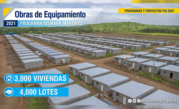 Foto ALMA // El próximo año la Alcaldía de Managua entregará 3 mil nuevas viviendas