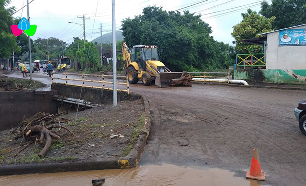 Foto Cortesía: El Ministerio de Transporte e Infraestructura puso en marcha un plan de emergencia ante las afectaciones provocadas por el Huracán IOTA.