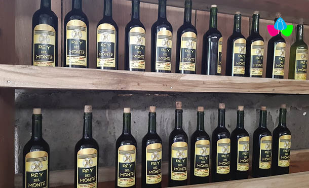 Foto Multinoticias // La botella de vino artesanal se vende a un precio de 150 córdobas