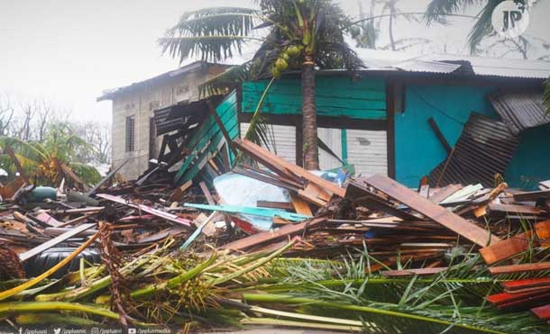 Foto JP: Primeras imágenes de la devastación causada por el poderoso Huracán IOTA de categoría 5 en Bilwi.